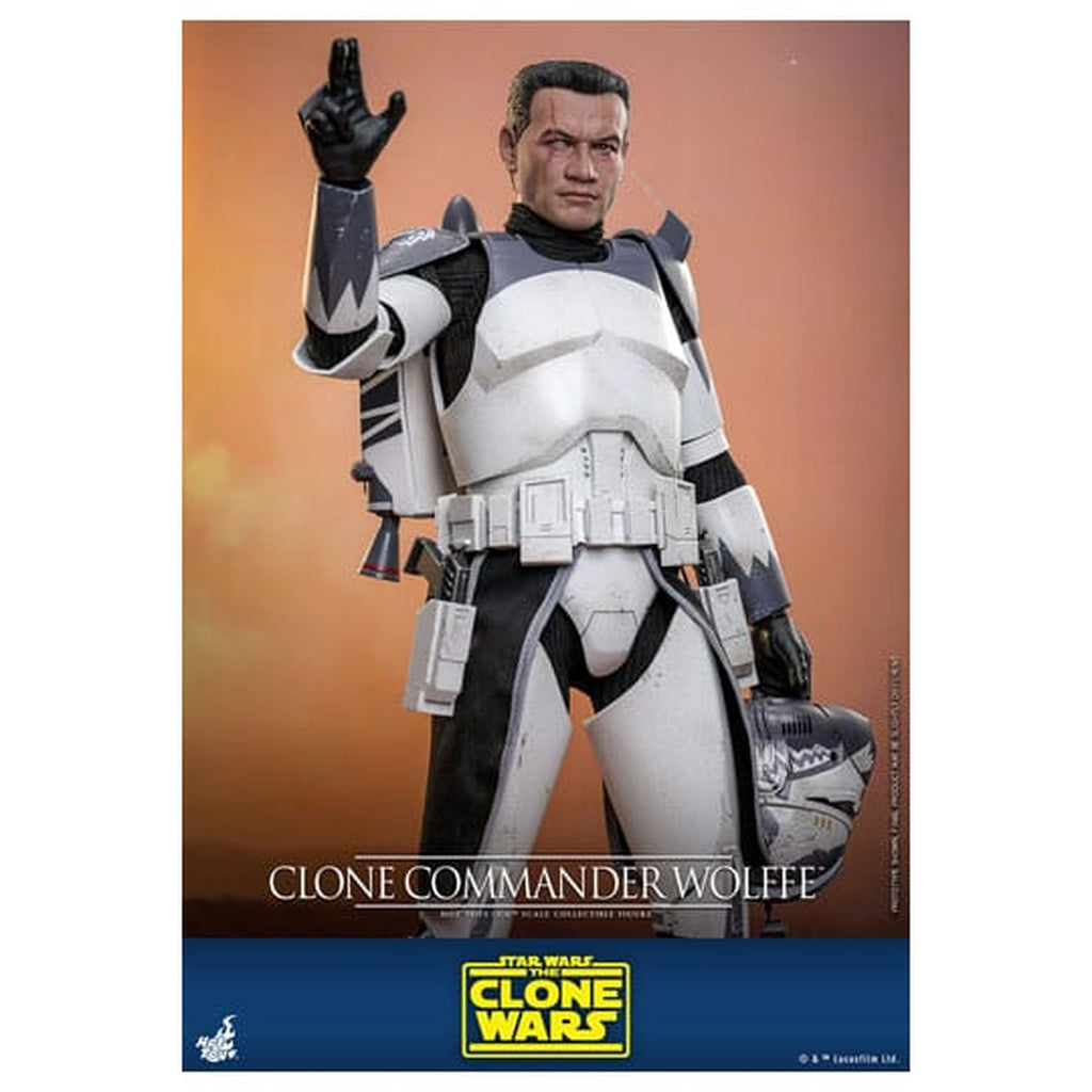 Produktbild Star Wars: The Clone Wars Actionfigur 1/6 Clone Commander Wolffe 30 cm