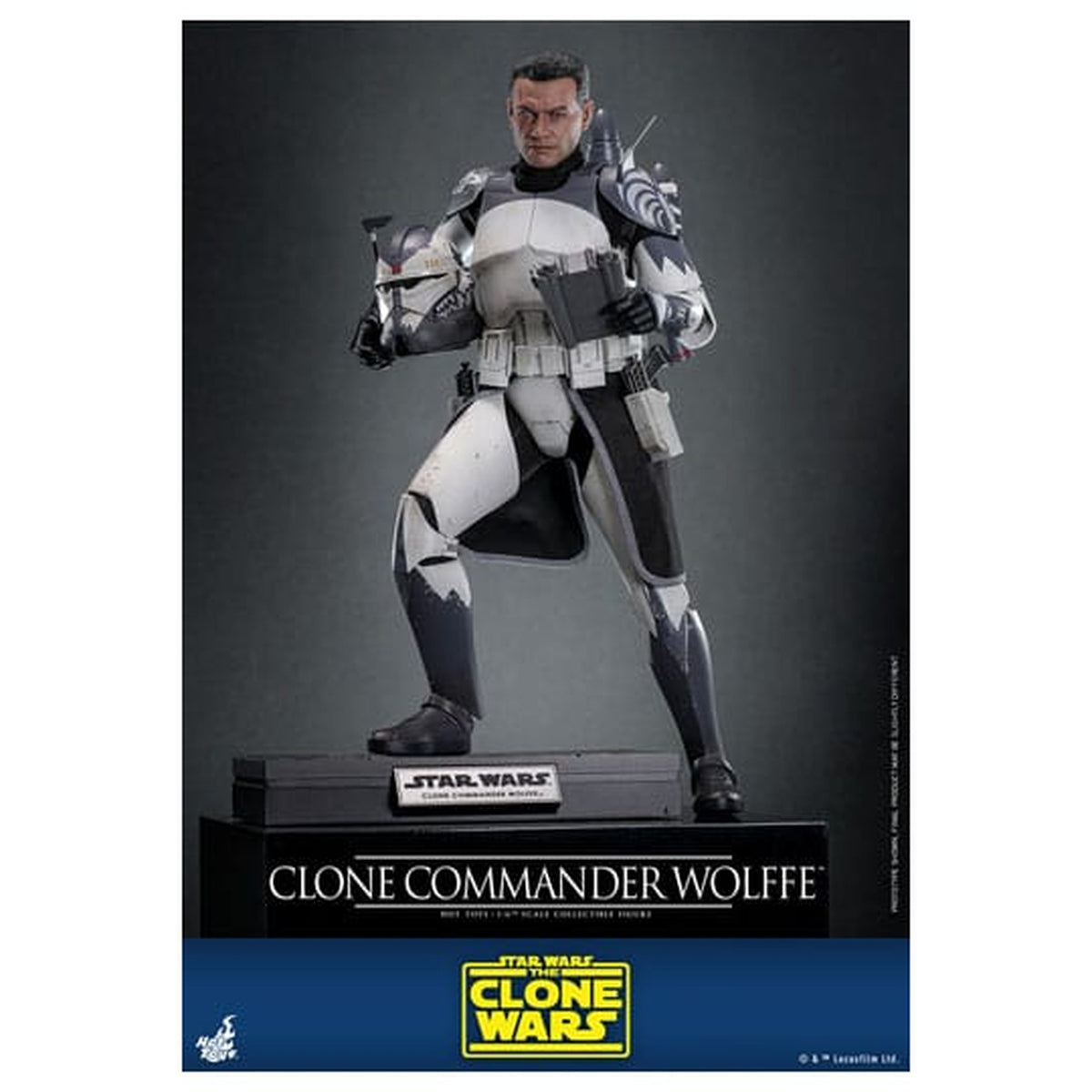 Produktbild Star Wars: The Clone Wars Actionfigur 1/6 Clone Commander Wolffe 30 cm