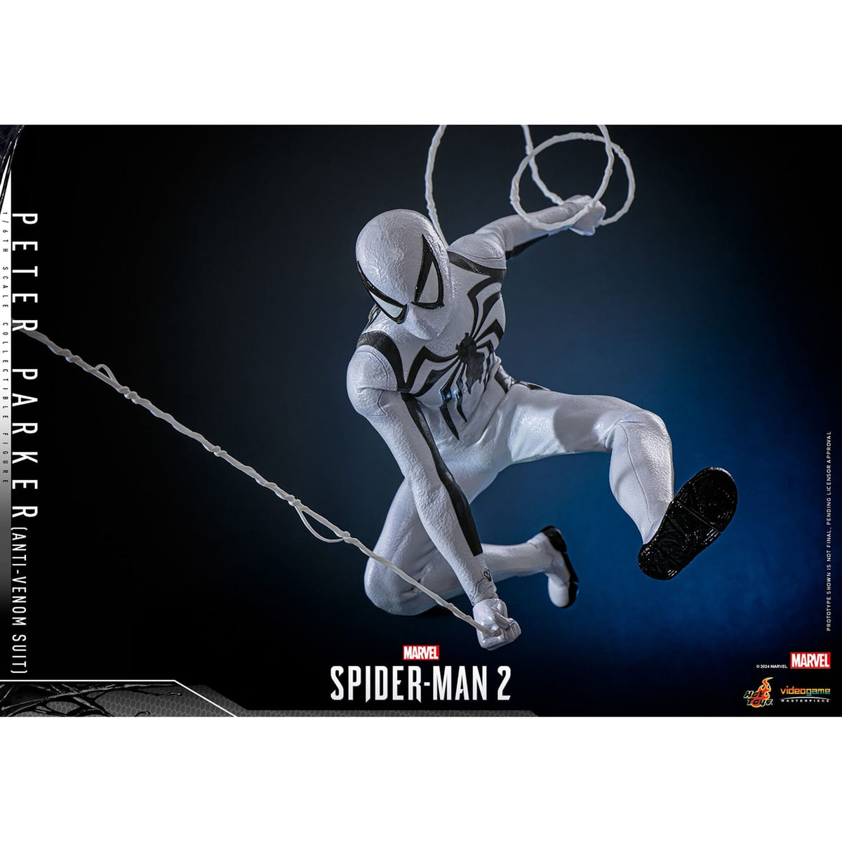 Produktbild Spider-Man 2 TV-spel Masterpiece actionfigur 1/6 Peter Parker (Anti-Venom Suit) 30 cm