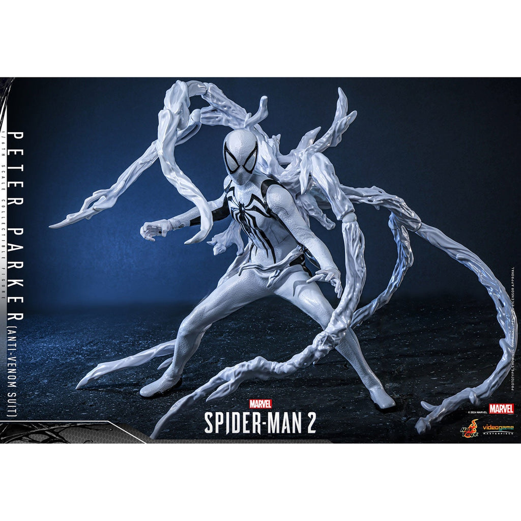 Produktbild Spider-Man 2 TV-spel Masterpiece actionfigur 1/6 Peter Parker (Anti-Venom Suit) 30 cm