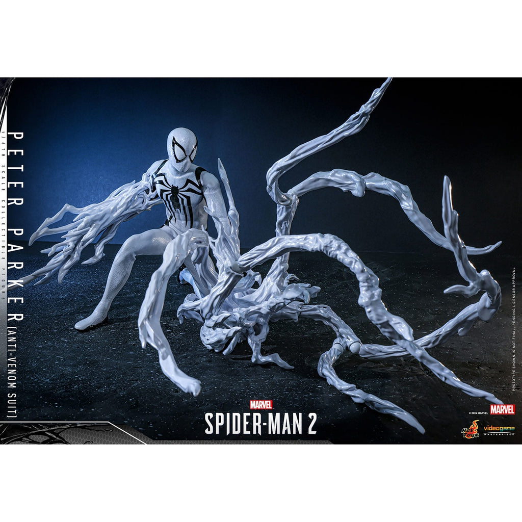 Produktbild Spider-Man 2 TV-spel Masterpiece actionfigur 1/6 Peter Parker (Anti-Venom Suit) 30 cm