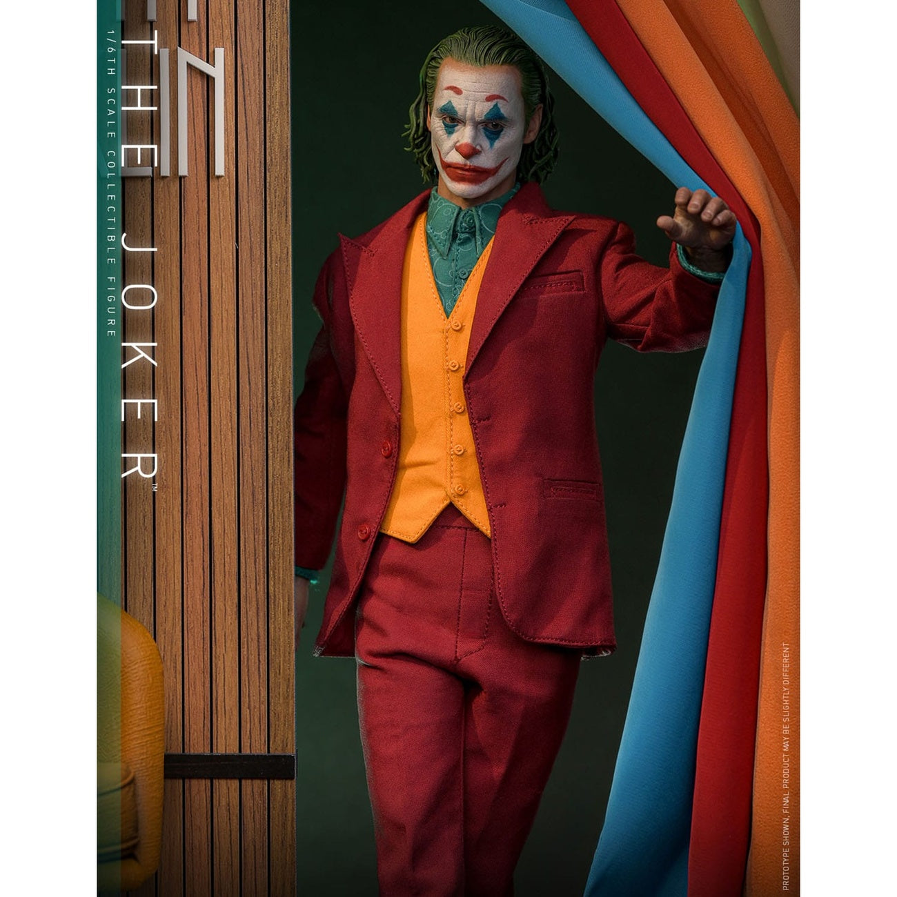 Produktbild Joker Movie Masterpiece actionfigur 1/6 The Joker 30 cm