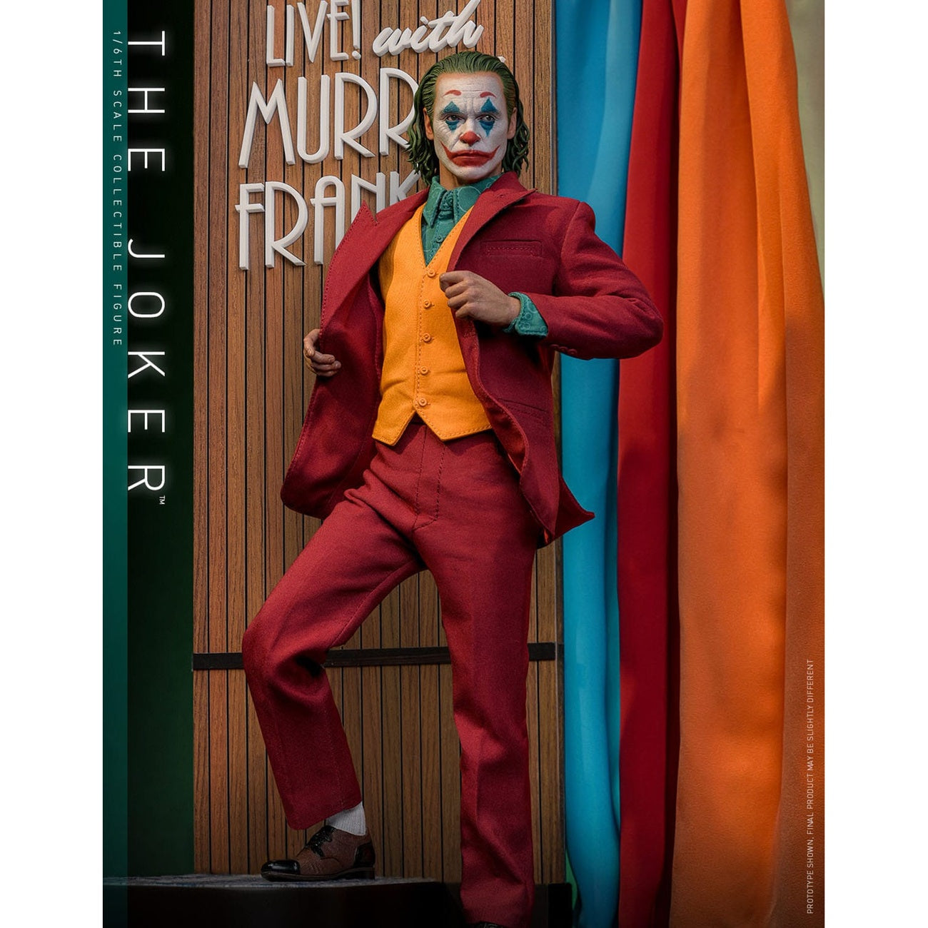Produktbild Joker Movie Masterpiece actionfigur 1/6 The Joker 30 cm