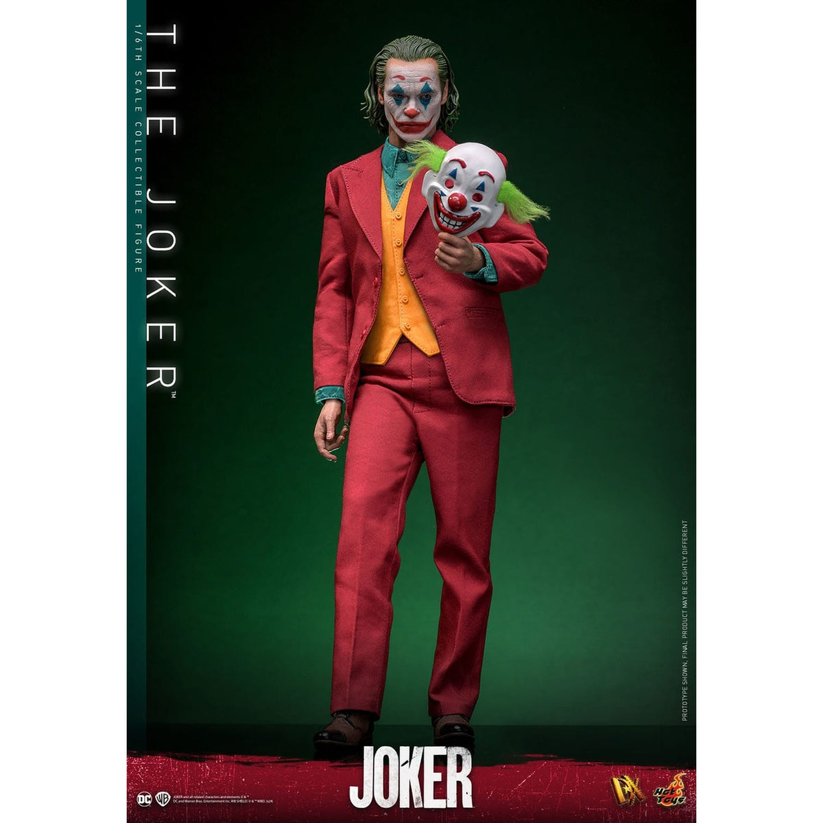 Produktbild Joker Movie Masterpiece actionfigur 1/6 The Joker 30 cm