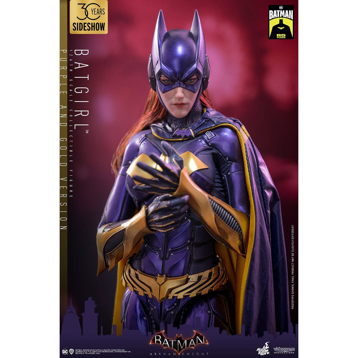 Produktbild Batman Arkham Knight Videogame Masterpiece actionfigur 1/6 Batgirl (Purple and Gold Version) Exclusive 30 cm