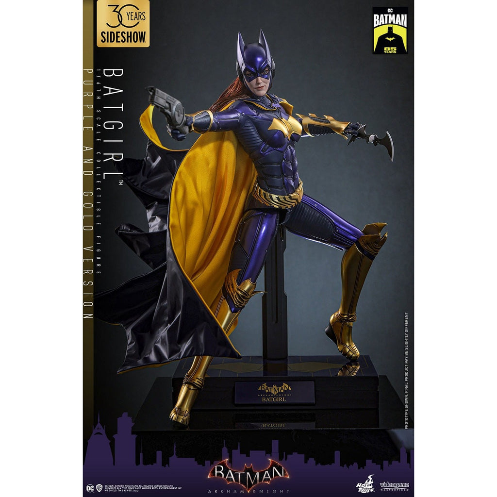 Produktbild Batman Arkham Knight Videogame Masterpiece actionfigur 1/6 Batgirl (Purple and Gold Version) Exclusive 30 cm