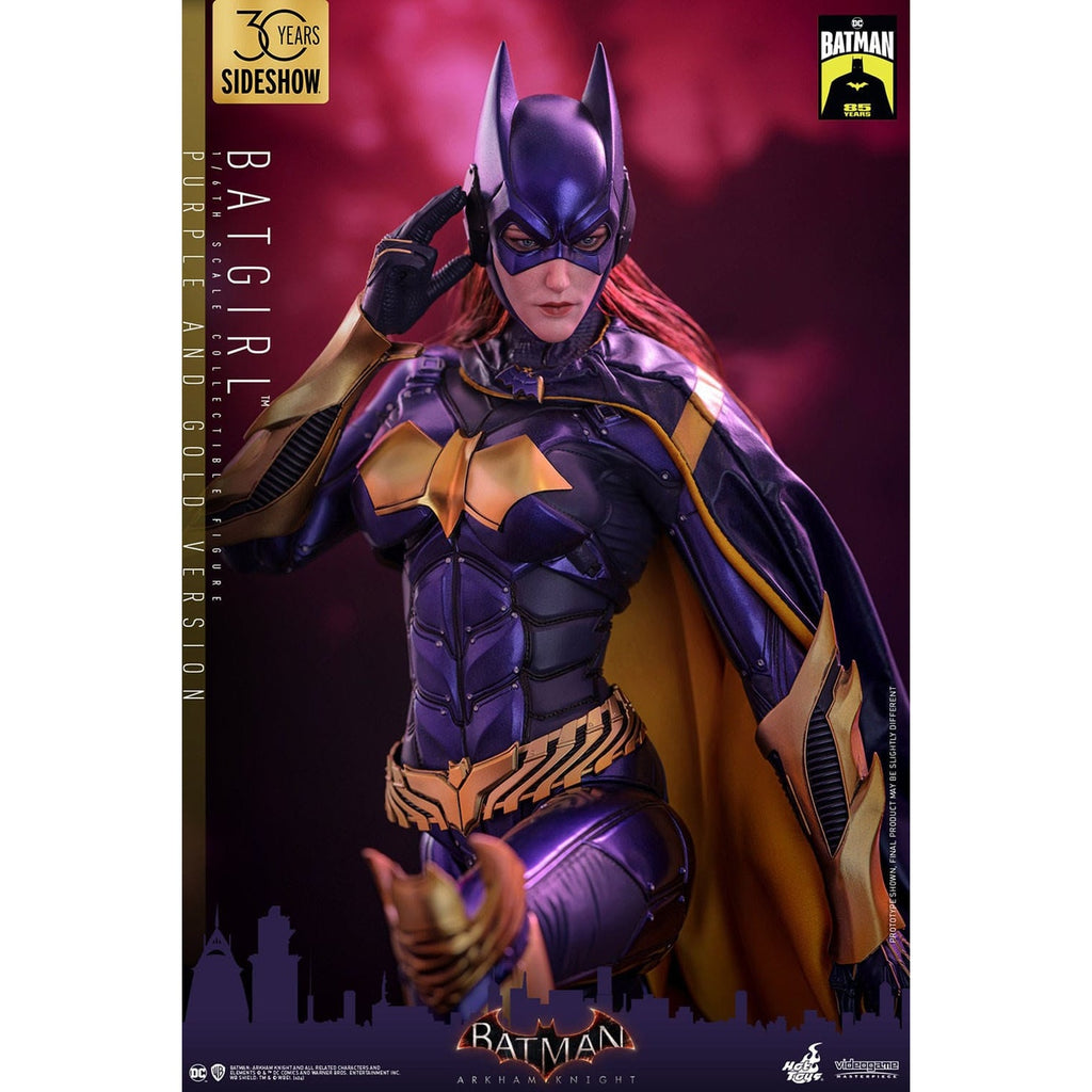 Produktbild Batman Arkham Knight Videogame Masterpiece actionfigur 1/6 Batgirl (Purple and Gold Version) Exclusive 30 cm