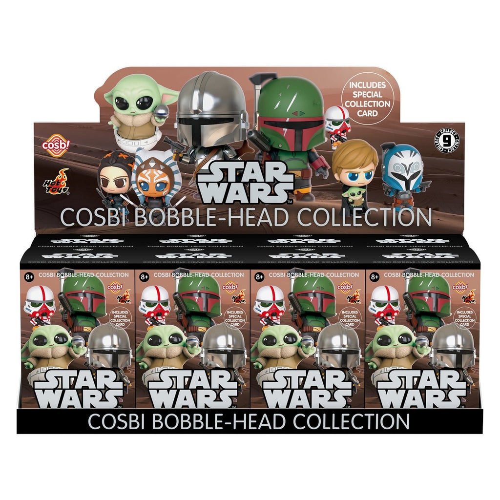Produktbild Star Wars Cosbi Minifigurer Serie 1 8 cm Blind Box Display (8)