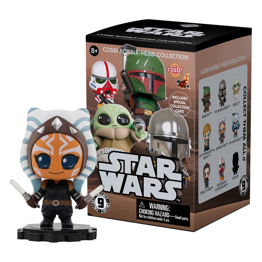Produktbild Star Wars Cosbi Minifigurer Serie 1 8 cm Blind Box Display (8)