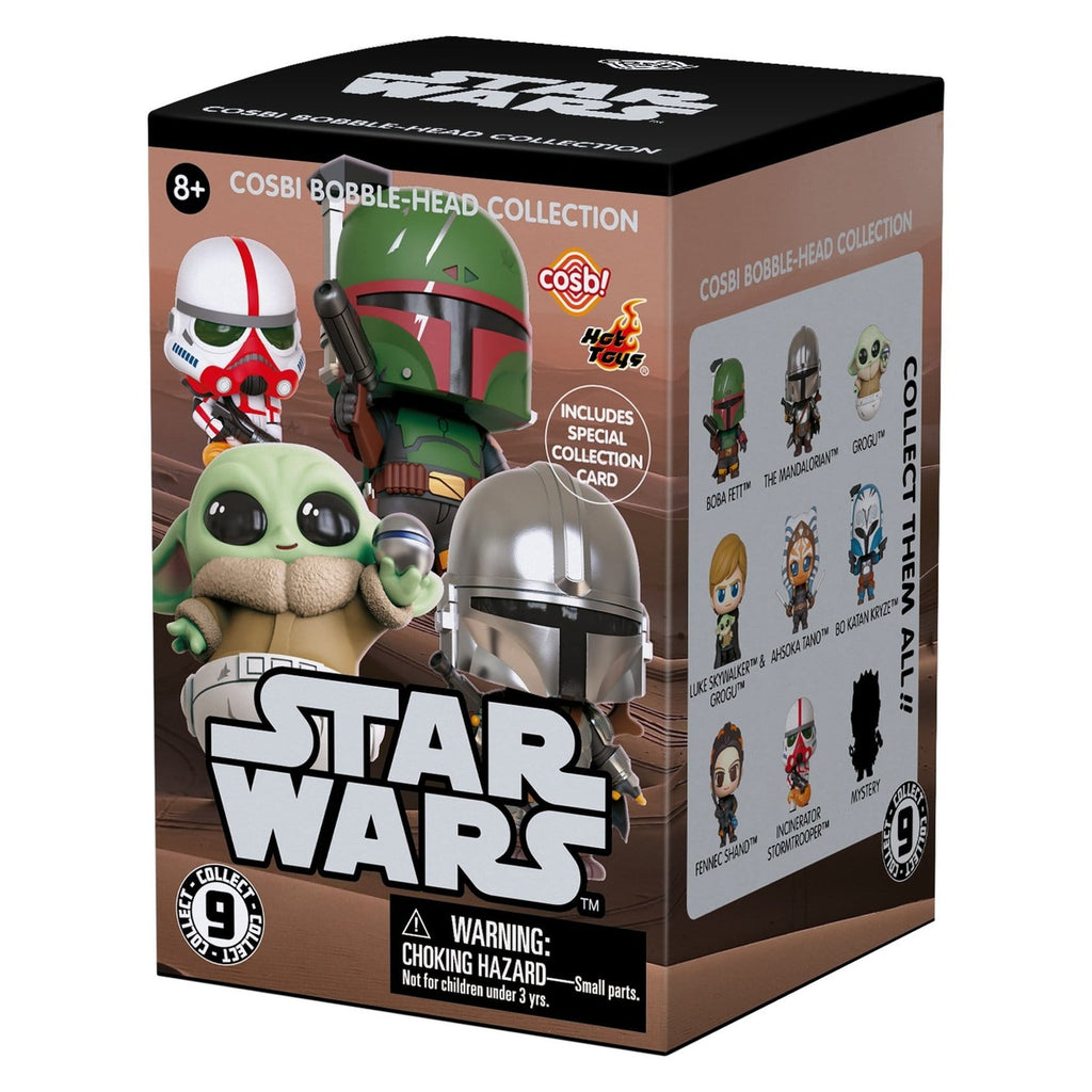 Produktbild Star Wars Cosbi Minifigurer Serie 1 8 cm Blind Box Display (8)