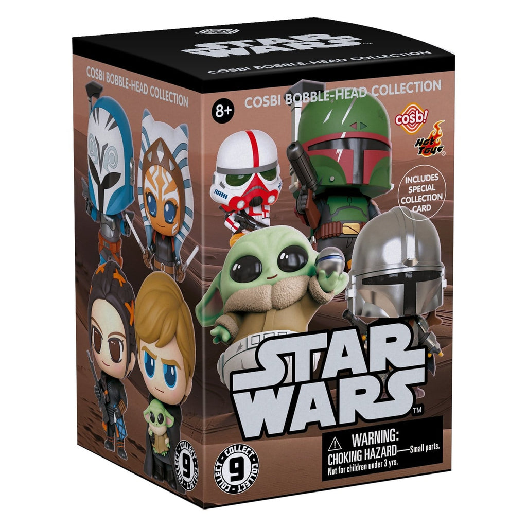 Produktbild Star Wars Cosbi Minifigurer Serie 1 8 cm Blind Box Display (8)