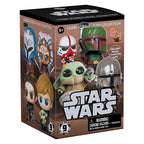 Produktbild Star Wars Cosbi Minifigurer Serie 1 8 cm Blind Box Display (8)