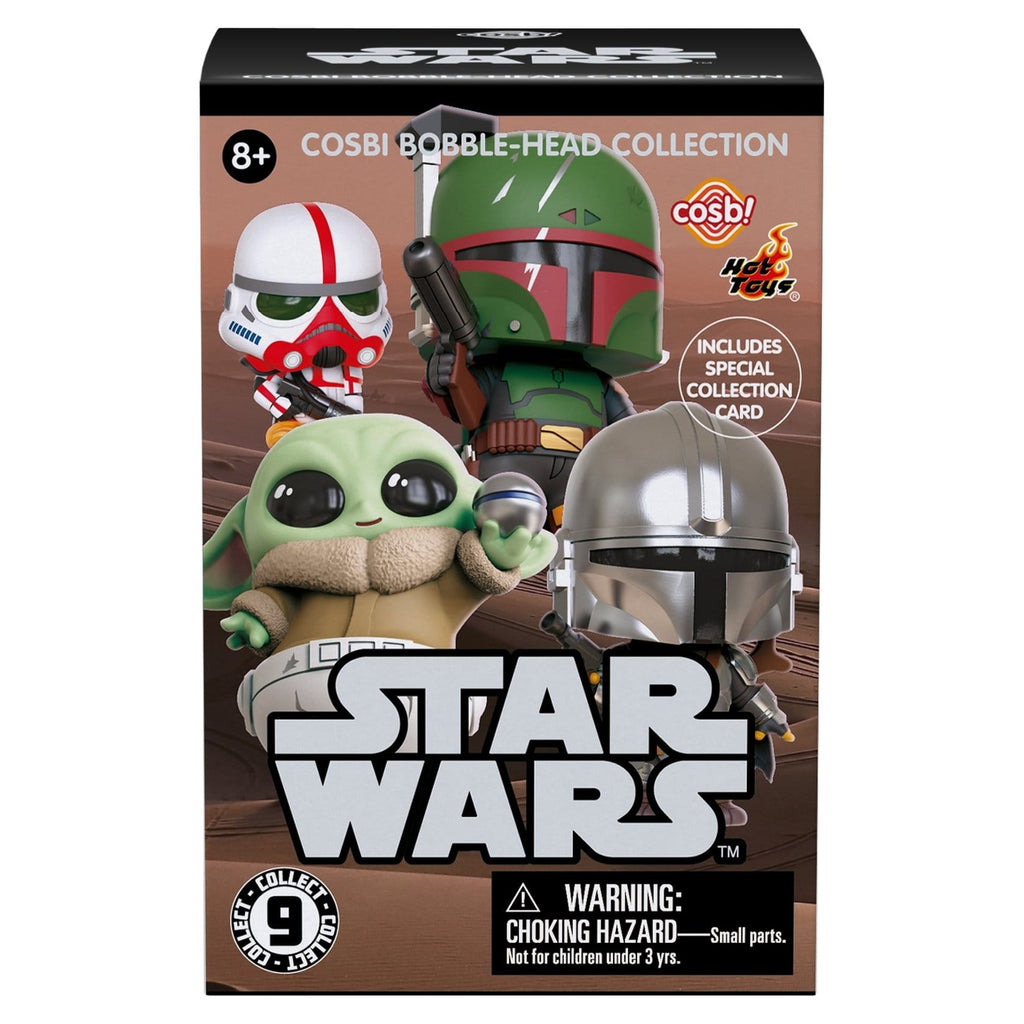 Produktbild Star Wars Cosbi Minifigurer Serie 1 8 cm Blind Box Display (8)