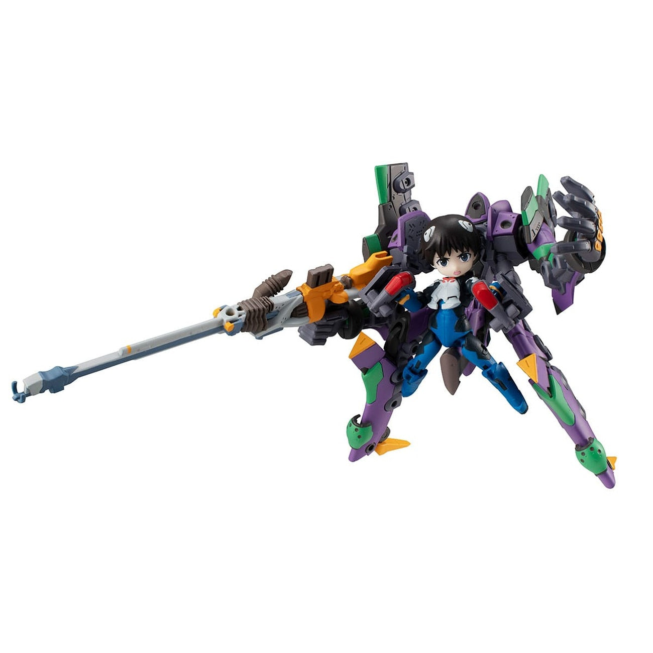 Produktbild Evangelion Desktop Army Actionfigur Shinji Ikari & Evangelion Unit-01 New Theatrical Edition 15 cm