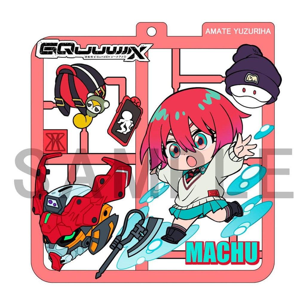 Produktbild Mobile Suit Gundam GQuuuuuuX Plat Collection hängsmyckesortiment (4)