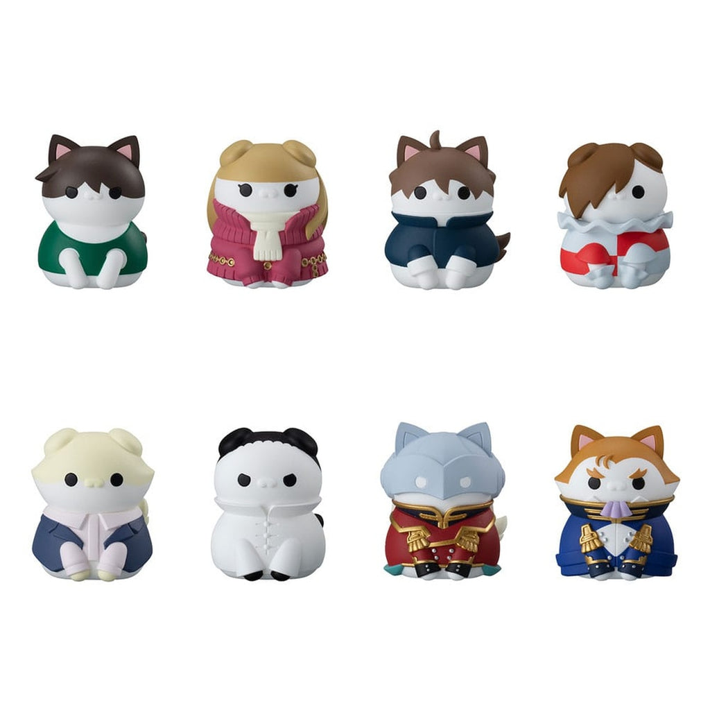 Produktbild Mobile Suit Gundam Mega Cat Project New Mobile Report Gundam Wing Nyandam samlarfigurer Cats Transformation Mission Accomplished! 3 cm sortiment (8)