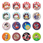Produktbild Naruto Mega Cat Project Nyaruto! Metallpins 5 cm Sortiment (16)