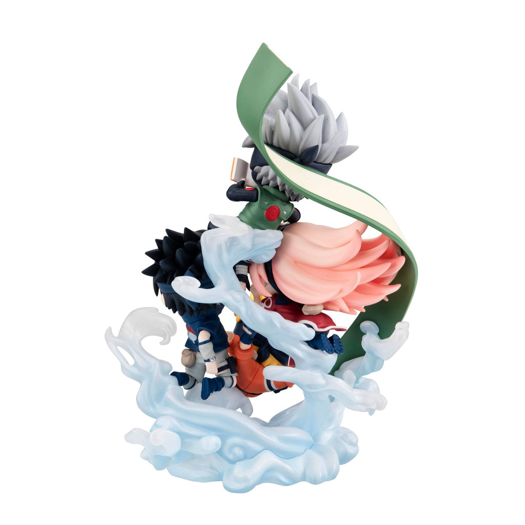 Produktbild Naruto Shippuden FigUnity PVC mini-statyett Gather here, Team 7 13 cm