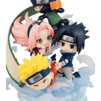 Produktbild Naruto Shippuden FigUnity PVC mini-statyett Gather here, Team 7 13 cm