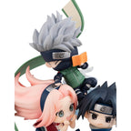 Produktbild Naruto Shippuden FigUnity PVC mini-statyett Gather here, Team 7 13 cm