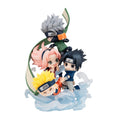 Produktbild Naruto Shippuden FigUnity PVC miniatyrstaty Samlas här, Team 7 13 cm (med gåva)