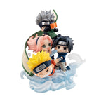 Produktbild Naruto Shippuden FigUnity PVC miniatyrstaty Samlas här, Team 7 13 cm (med gåva)