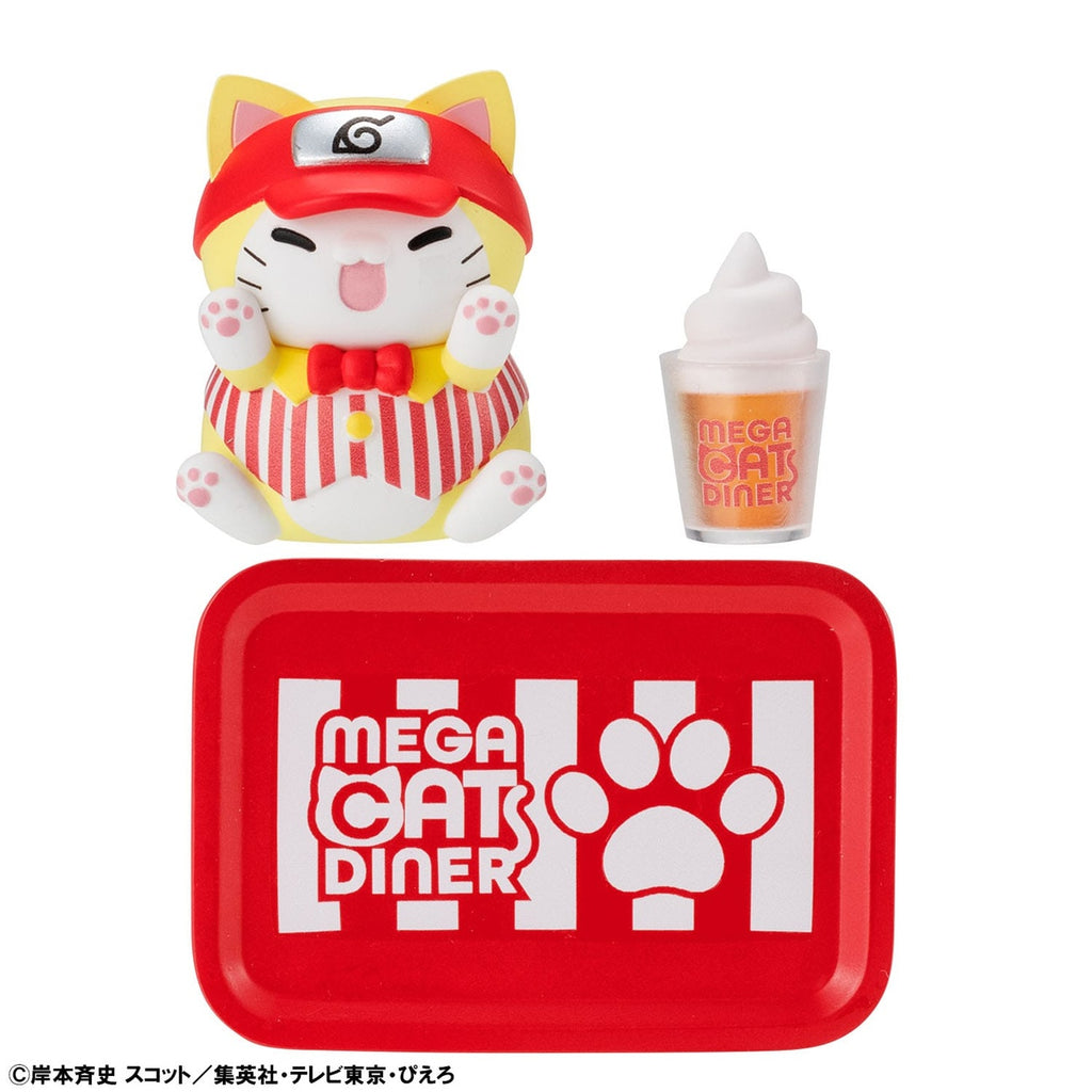 Product image Naruto Shippuden Mega Cat Project Nyaruto! Collectible Figures Mega Cat Diner 3 cm Assortment (6)
