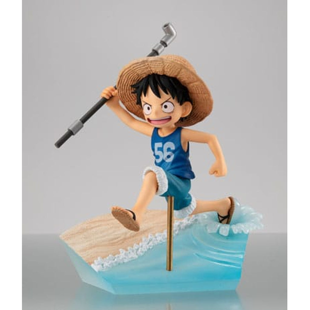 Produktbild One Piece G.E.M. Series PVC-staty Monkey D. Luffy Run! Run! Run! 15th Anniversary Ver. 12 cm