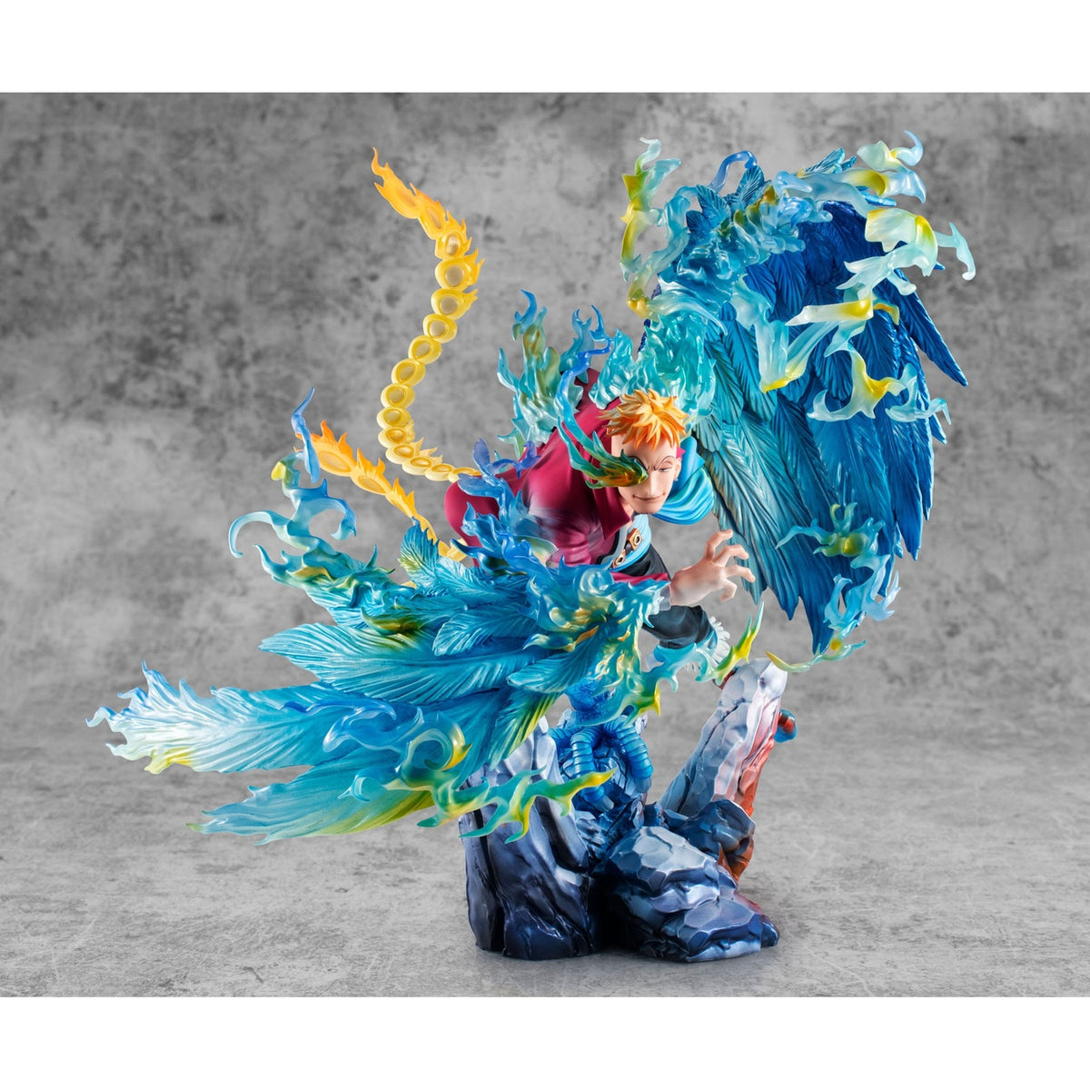 Produktbild One Piece P.O.P MAS Maximum PVC-staty Marco the Phoenix Ledare för 1:a Divisionen av Whitebeard Pirates 32 cm