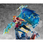 Produktbild One Piece P.O.P MAS Maximum PVC-staty Marco the Phoenix Ledare för 1:a Divisionen av Whitebeard Pirates 32 cm