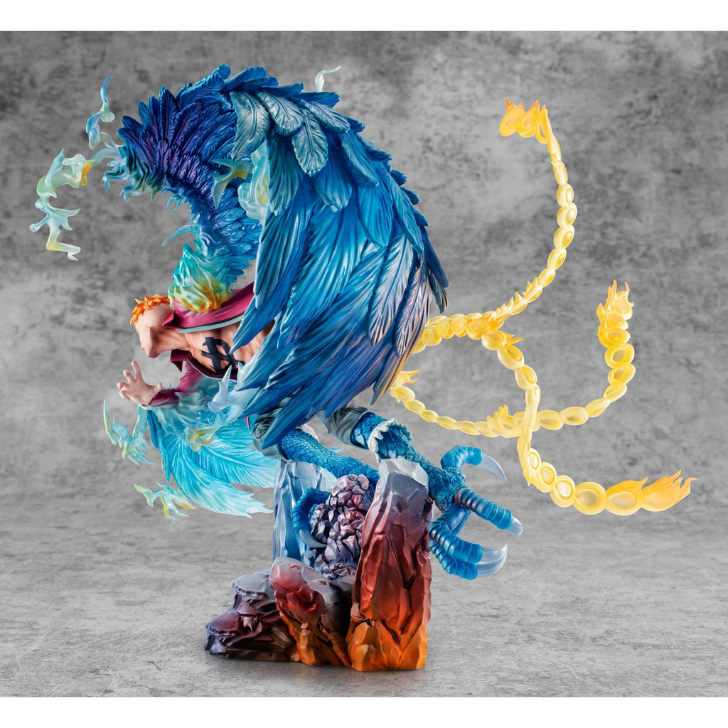 Produktbild One Piece P.O.P MAS Maximum PVC-staty Marco the Phoenix Ledare för 1:a Divisionen av Whitebeard Pirates 32 cm