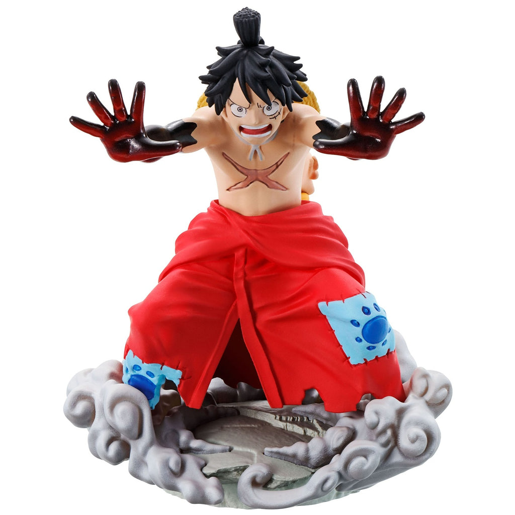 Produktbild One Piece Petitrama PVC Mini-staty Logbox Re Birth Wanokuni Vol. 2 Set 9 cm