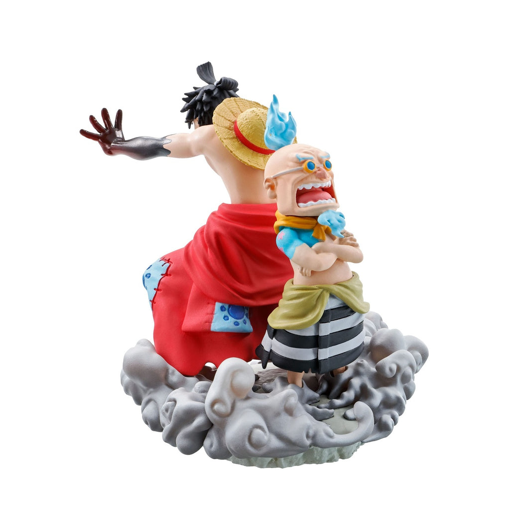 Produktbild One Piece Petitrama PVC Mini-staty Logbox Re Birth Wanokuni Vol. 2 Set 9 cm