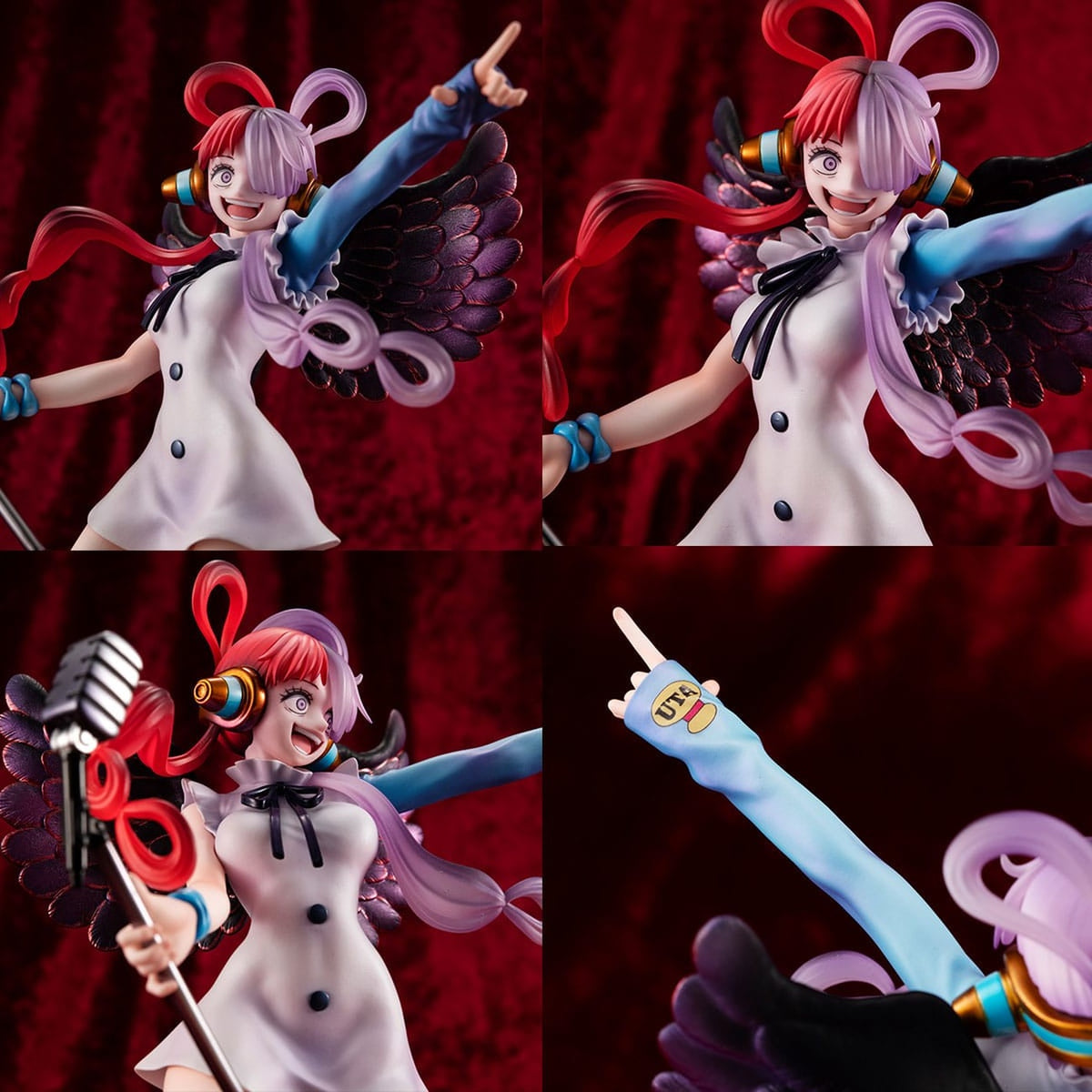 Produktbild One Piece Red P.O.P PVC-staty Diva of the World Uta 23 cm