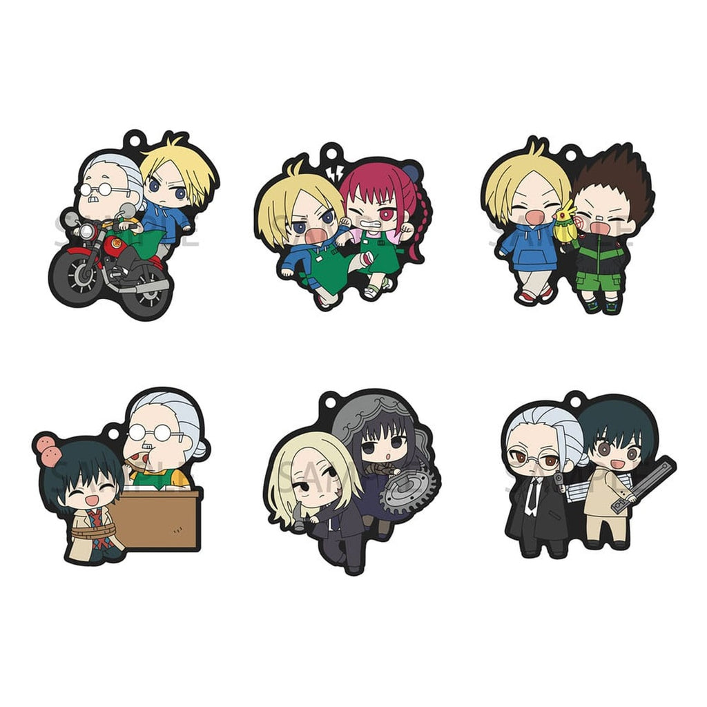 Product image Sakamoto Days Rubber Mascot Buddycolle Rubber Charm 7 cm Assortment (6)