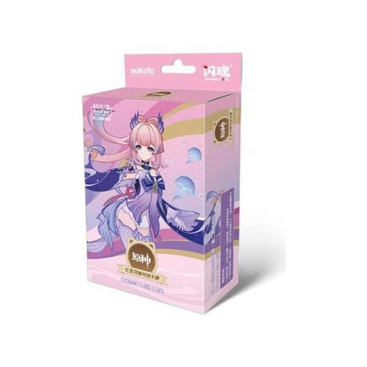 Produktbild Genshin Impact samlarkortspel - Förbyggd Starter Deck 03 - Sangonomiya Kokomi - Series 2 *Kinesisk version*