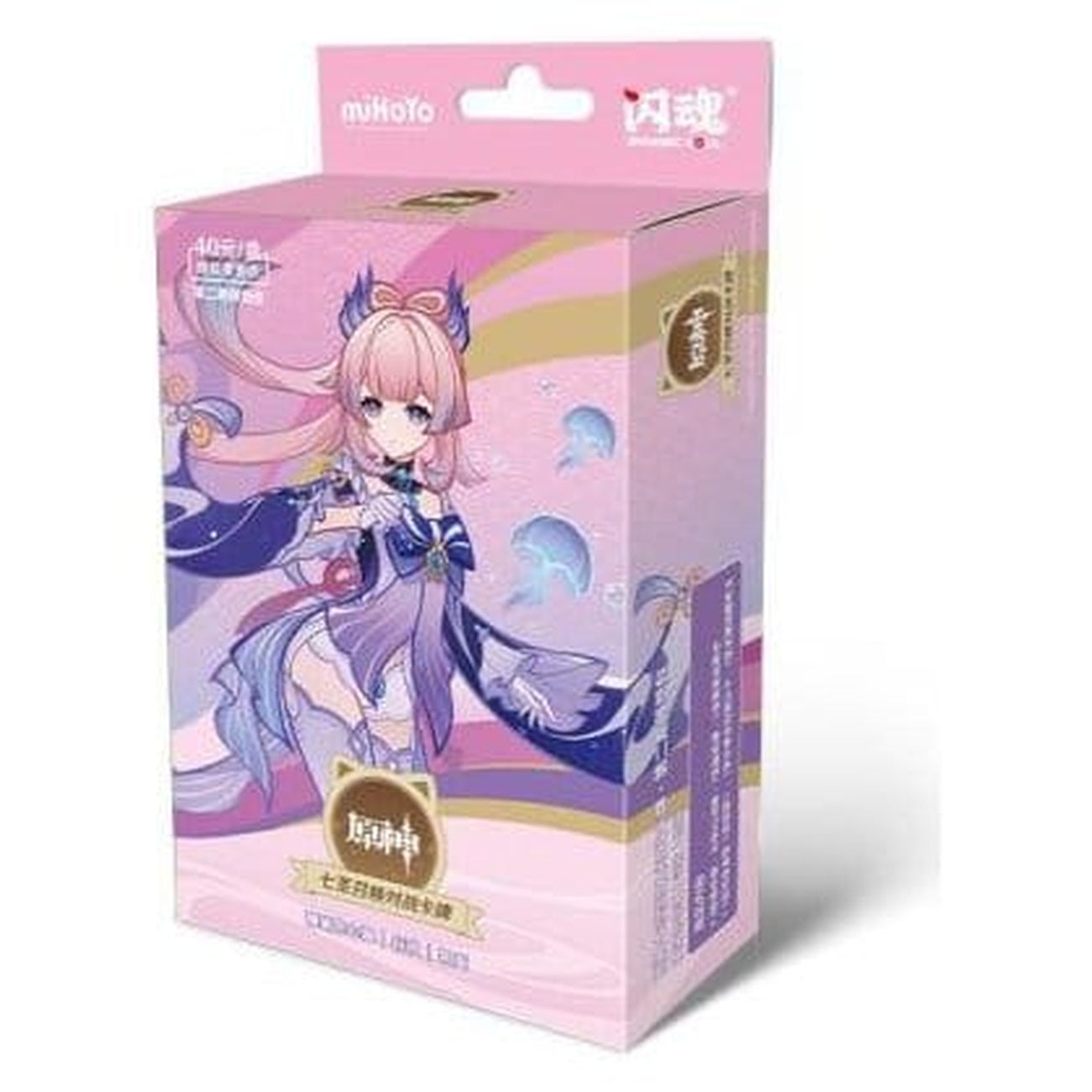 Produktbild Genshin Impact samlarkortspel - Förbyggd Starter Deck 03 - Sangonomiya Kokomi - Series 2 *Kinesisk version*