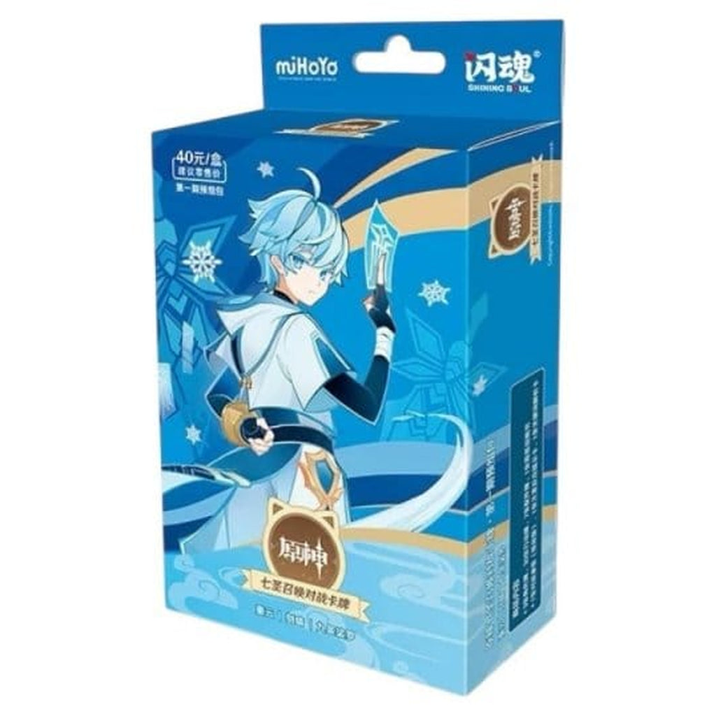 Produktbild Genshin Impact Samlarkortspel – Förbyggd startlek 07 – Chongyun – Serie 1 *Kinesisk version*