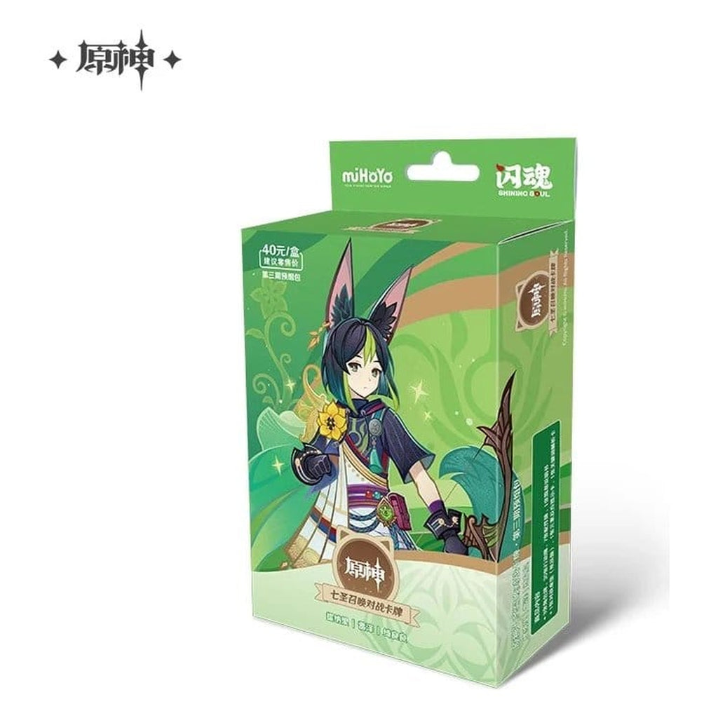 Produktbild Genshin Impact Samlarkortspel Series 03 Pre-Build Starter Deck 06 Tighnari *Kinesisk version*