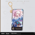 Produktbild Honkai: Star Rail Karaktär akrylnyckelring March 7th 9 cm
