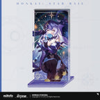 Produktbild Honkai: Star Rail Light Cone akrylprydnad med glitter: Black Swan Reforged Remembrance 15 cm