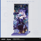 Produktbild Honkai: Star Rail Light Cone akrylprydnad med glitter: Black Swan Reforged Remembrance 15 cm