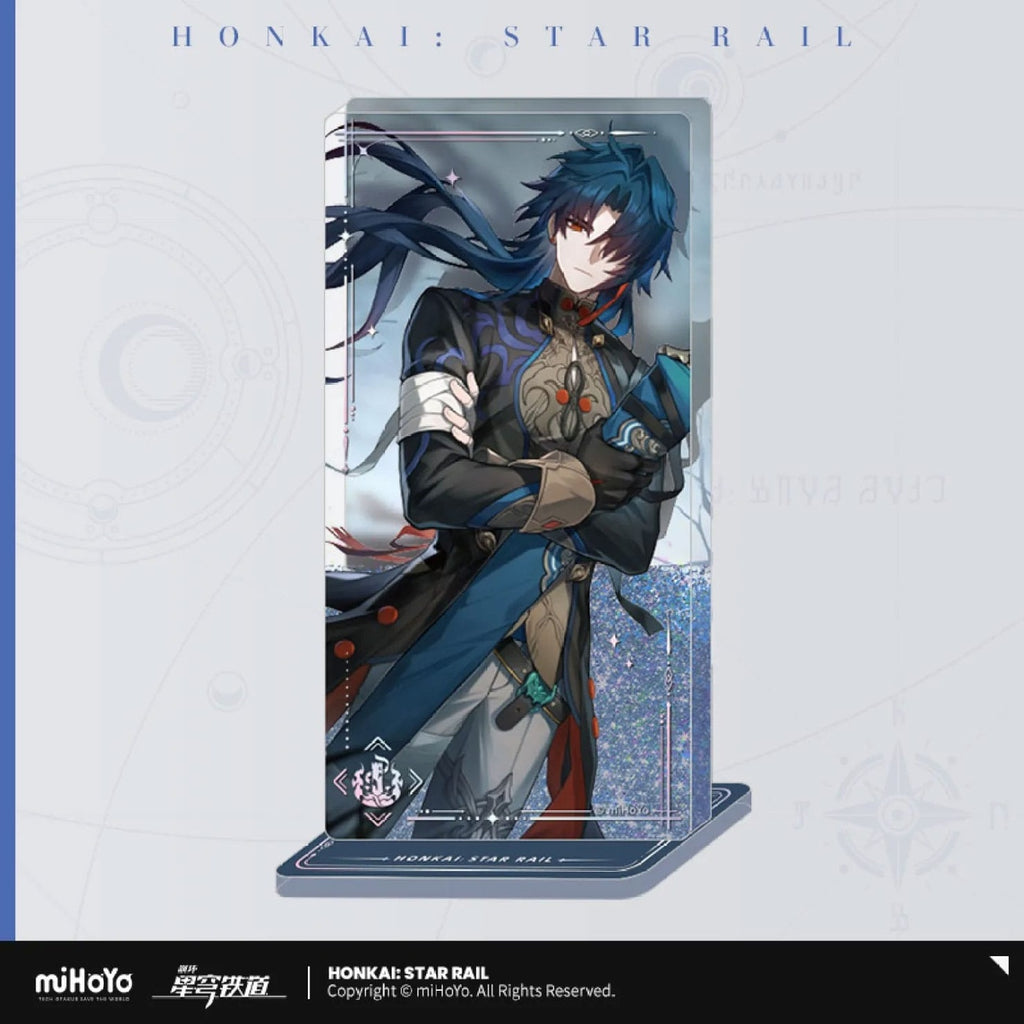Produktbild Honkai: Star Rail Light Cone Akrylprydnad med glitter: Blade The Unreachable Side 15 cm