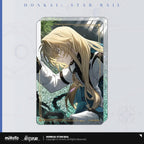 Produktbild Honkai: Star Rail Light Cone akrylprydnad med glitter: Echoes of the Coffin 9 cm