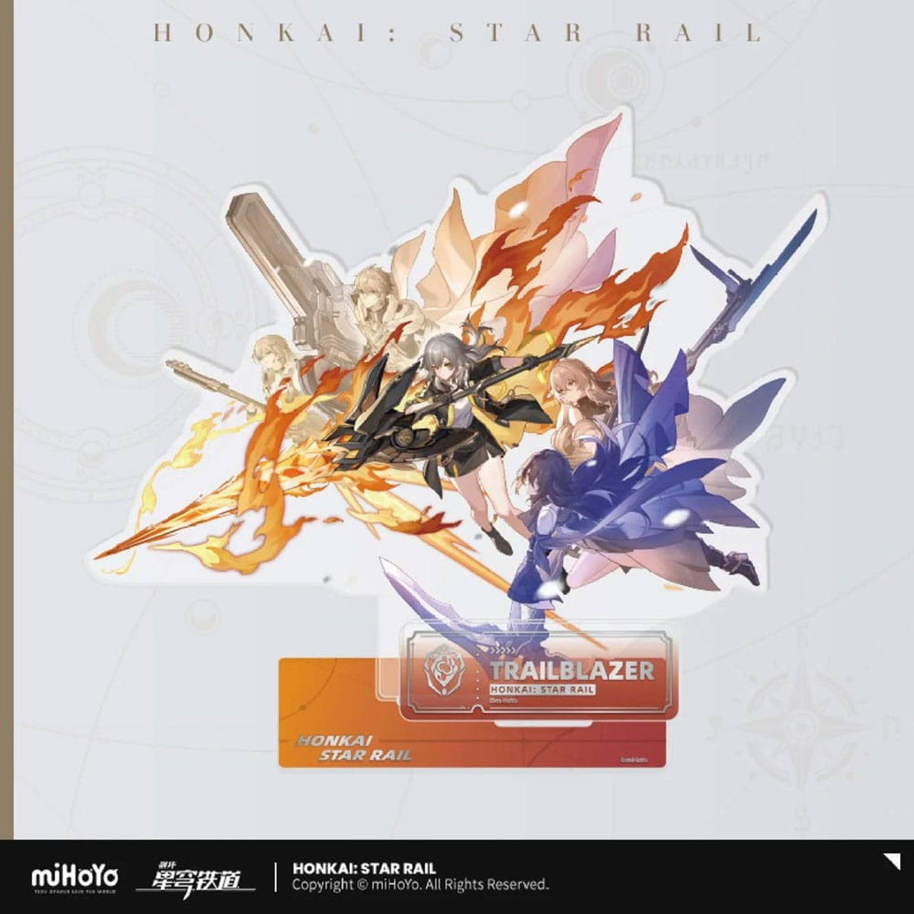 Produktbild Honkai: Star Rail Preservation of Path Series Akrylfigur Trailblazer (kvinnlig) 23 cm
