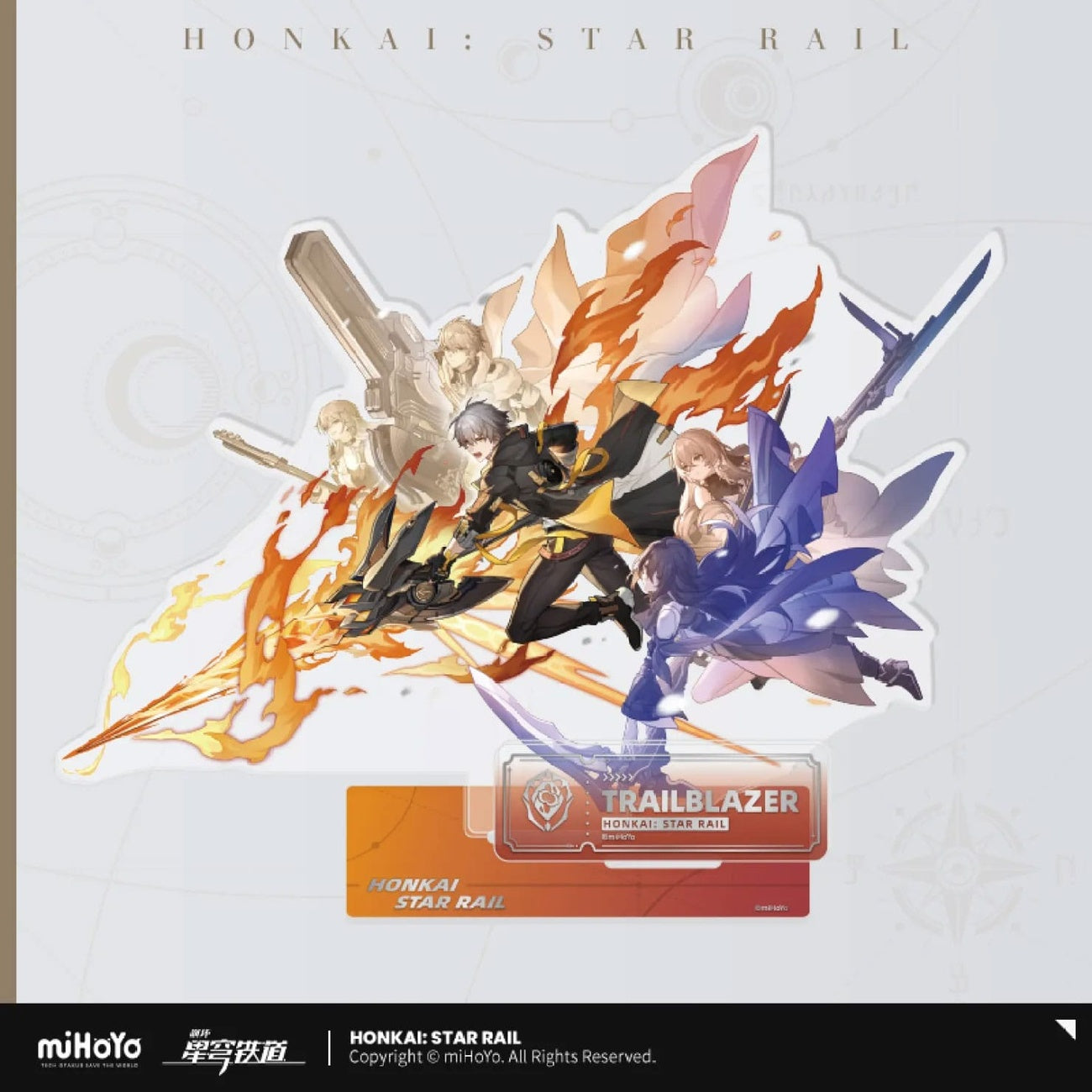 Produktbild Honkai: Star Rail Preservation of Path Series Akrylfigur Trailblazer man 25 cm