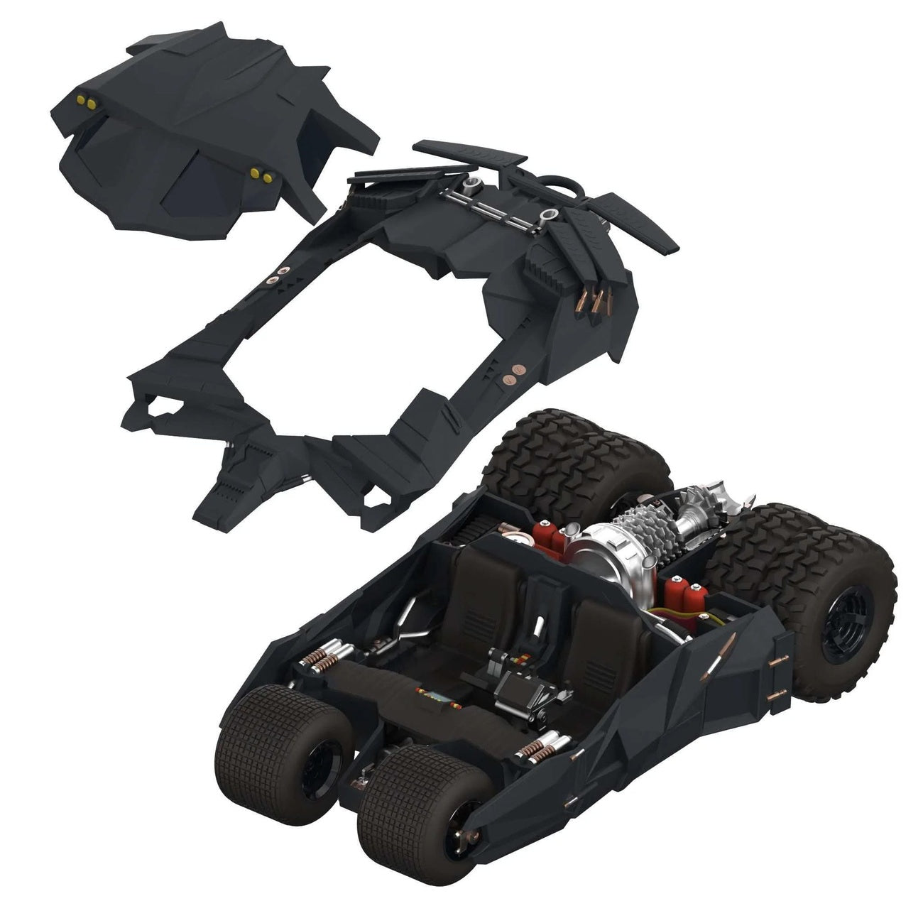 Produktbild Batman 1989 Super Cyborg Fordon Batmobile Tumbler (Full Color) 33 cm