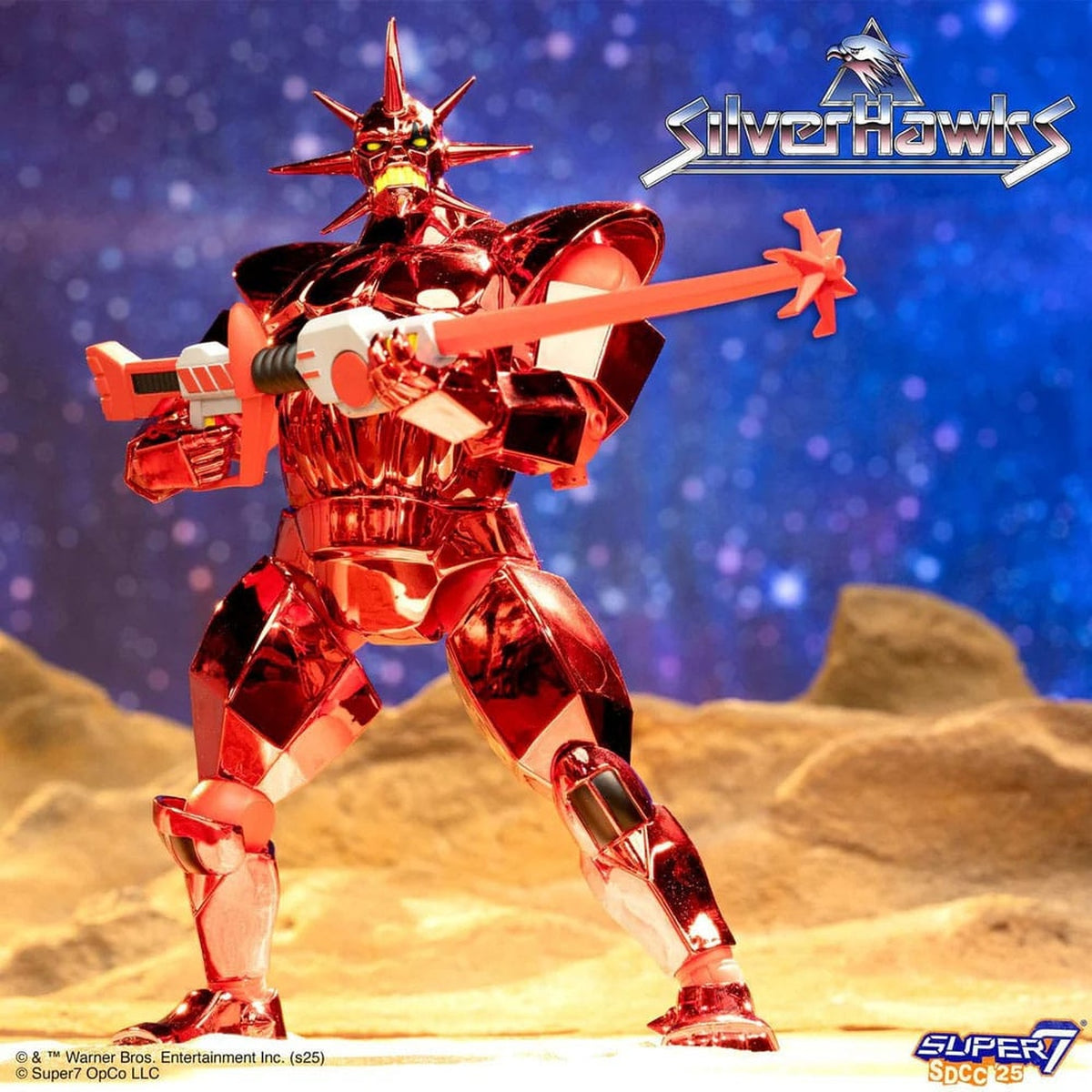 Produktbild SilverHawks Ultimates actionfigur Mon*Star Metallic Vac Metal 18 cm