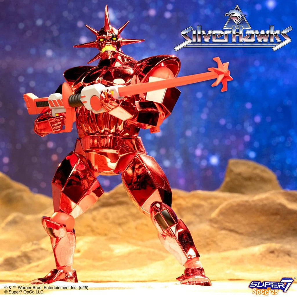 Produktbild SilverHawks Ultimates actionfigur Mon*Star Metallic Vac Metal 18 cm