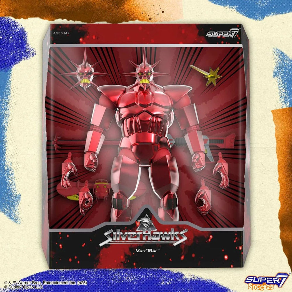 Produktbild SilverHawks Ultimates actionfigur Mon*Star Metallic Vac Metal 18 cm